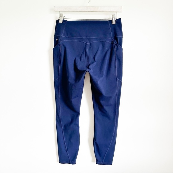 Fabletics Pureluxe Blue Activewear Yoga Leggings sz Medium - Picture 5 of 8